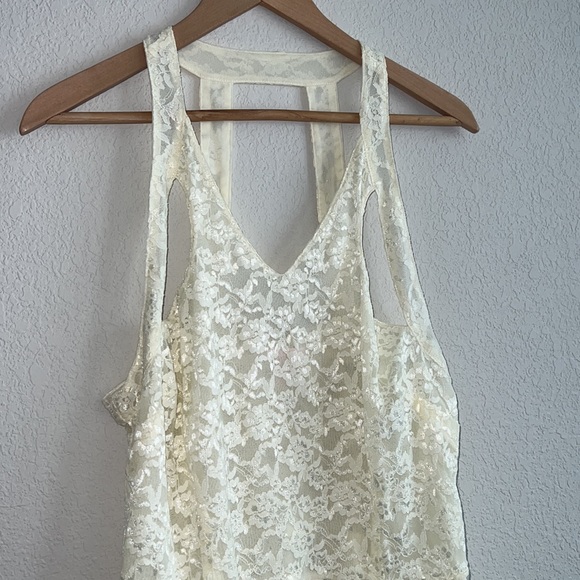 Victoria Secret Lace Tank Blouse - Picture 3 of 5